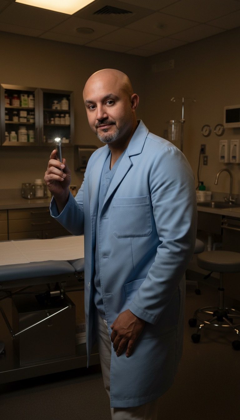 Dr. Paulo Navarrete en consulta